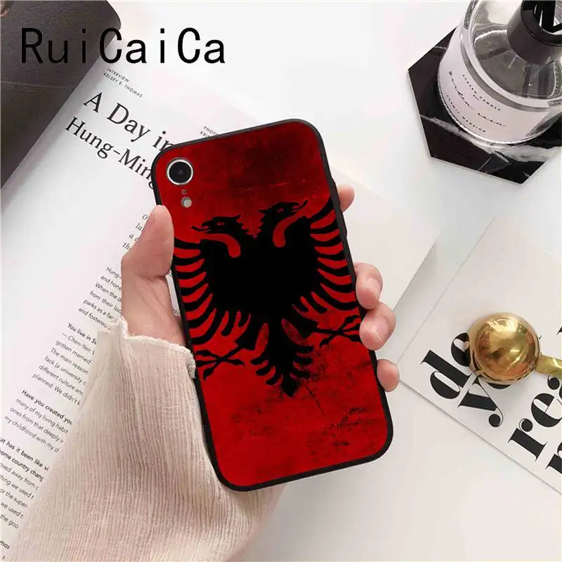 Ruicaica Russian flag national emblem Newly Arrived Black Phone Case for iPhone 8 7 6 6S 6Plus X XS MAX 5 5S SE XR Fundas Cover | Мобильные
