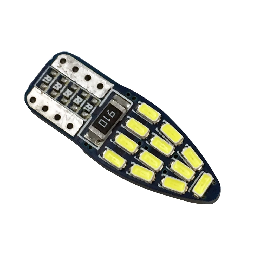 YSY 500 шт T10 26smd 3014 LED Автомобильный свет Canbus W5W t10 led canbus 194 без ошибок белый/желтый/зеленый/голубой 12В