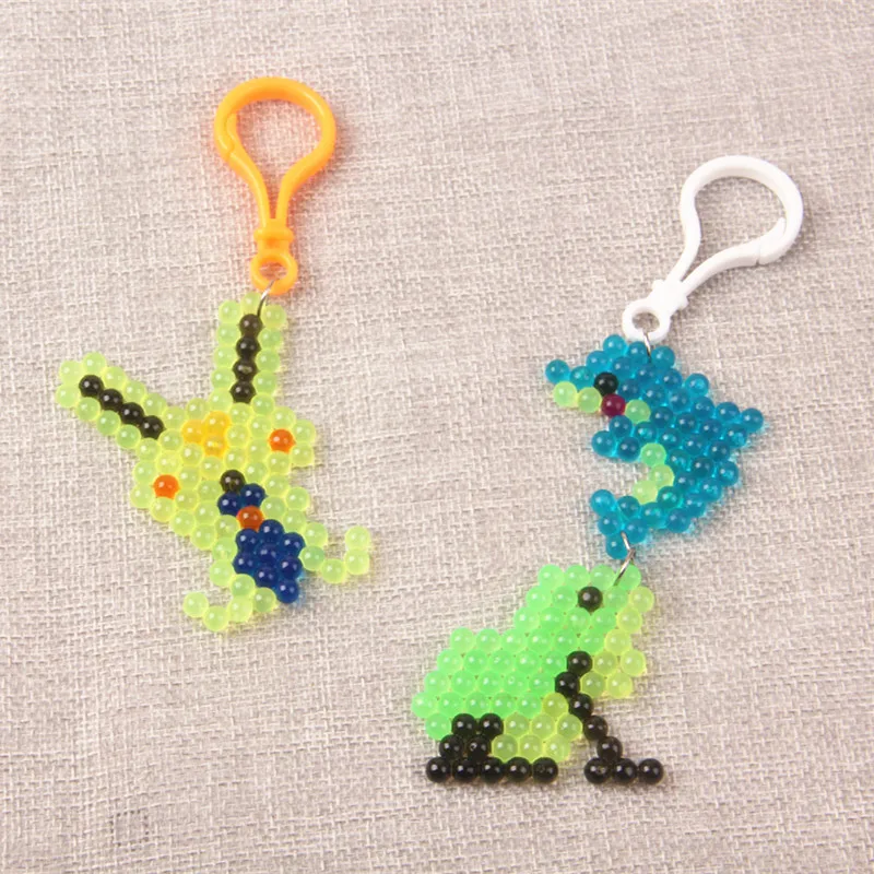 Новый тип водяных бусин 1200 шт./компл. 3D головоломки игрушки 12 цветов Hama Beads для