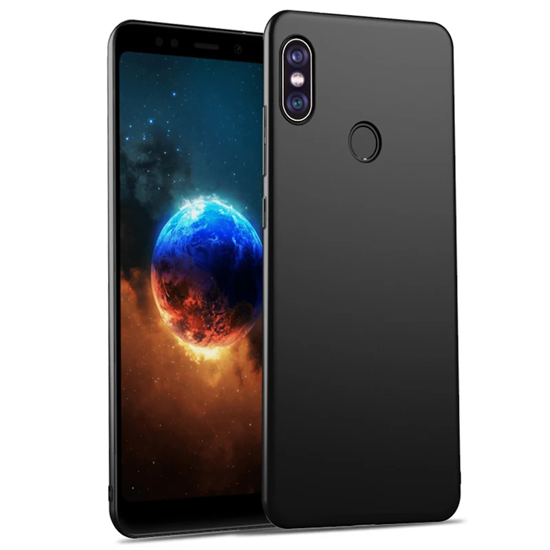 Чехол для Xiaomi Redmi Note 6 Pro тонкий матовый жесткий чехол из поликарбоната задней