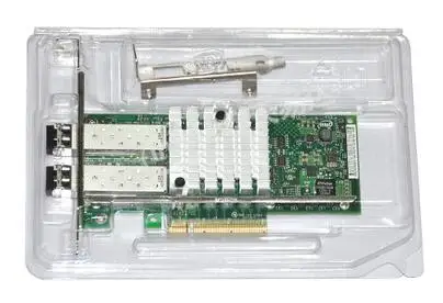 E10G42BFSR X520 SR2 10 Гб 2 портовый PCIe Ethernet адаптер с трансиверами SR Optics|adapter ethernet|adapter