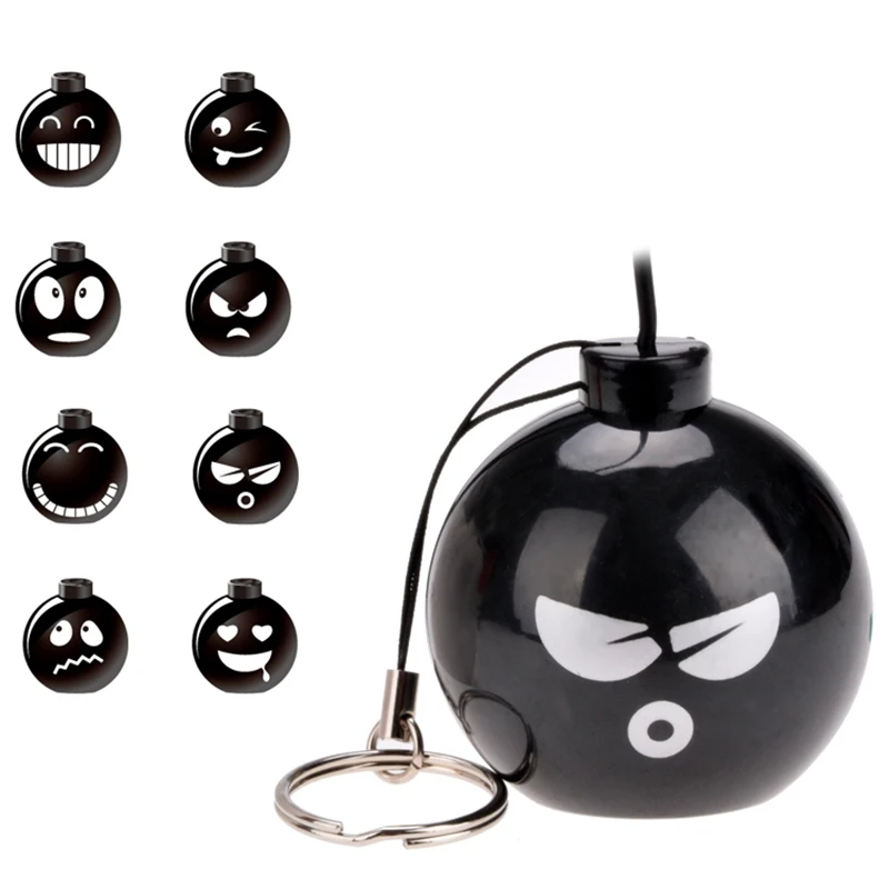 Акция! Черный милый портативный мини динамик Bomb MP3 аудио музыка мобильный телефон