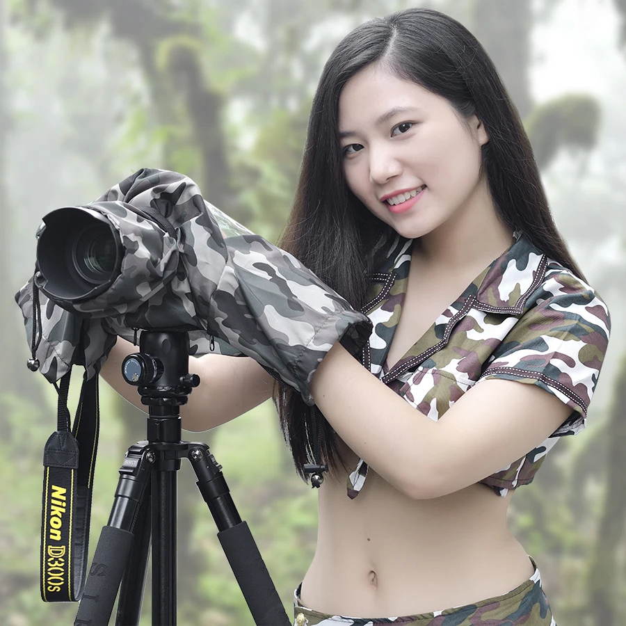 Водонепроницаемый непромокаемый Пыленепроницаемый Чехол дождевик Roadfisher для DV