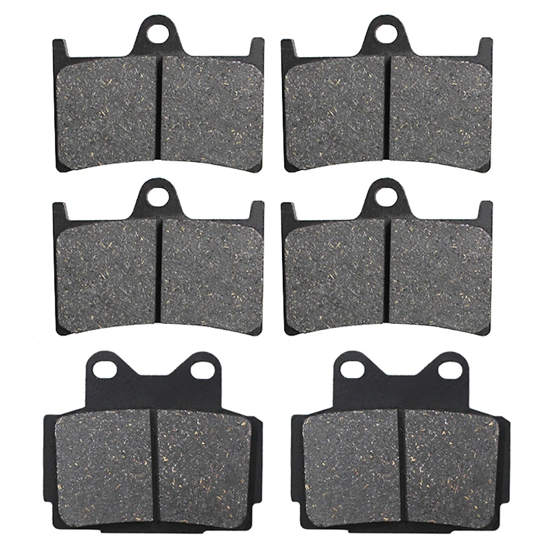

Motorcycle Front and Rear Brake Pads for YAMAHA TZR250 TZR250R 1989-1994 FZS600 Fazer 600 1998-2003 FZR400 RR TZR125 R