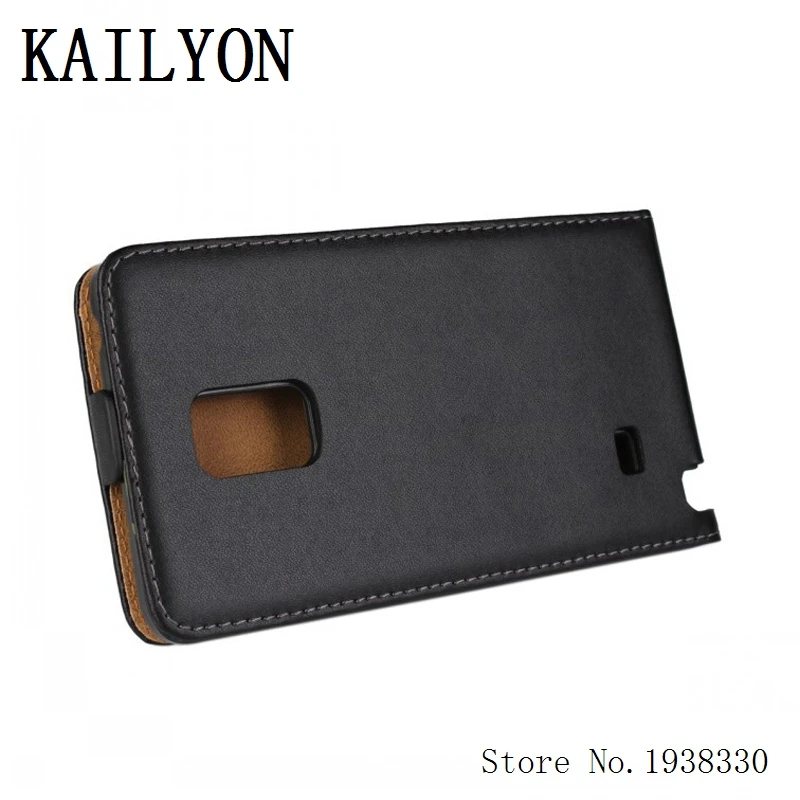 KAILYON N9150 роскошный чехол из натуральной кожи для Samsung Galaxy Note Edge N915 Вертикальный