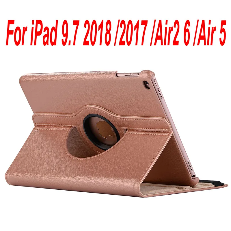 Леопардовый флип-Стенд кожаный чехол для карт Funda Capa чехол для Apple iPad 9,7 //Air/Air2 чехол для планшета+ пленка+ ручка - Цвет: Case