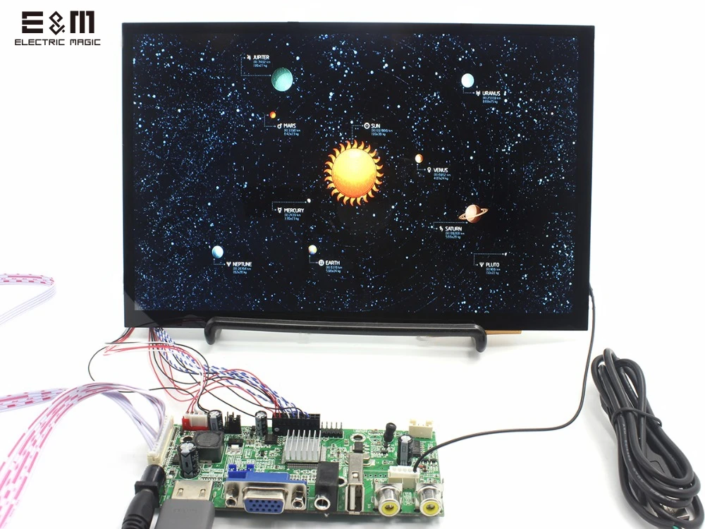 10 1 дюймовый 1280*800 Емкостный сенсорный экран IPS ЖК модуль монитор дисплей подложка