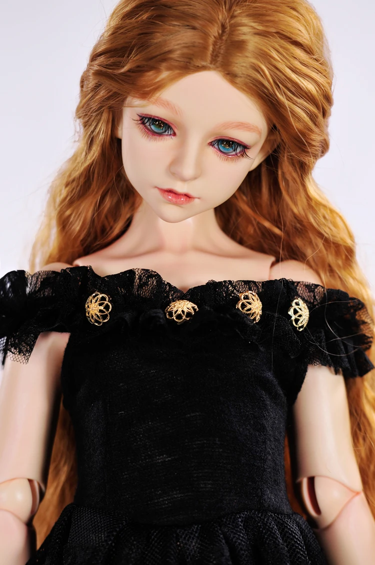 Принцессы одежда подходит для 1/3 1/4 BJD 1/2 дух Куклы Игрушечные лошадки черный