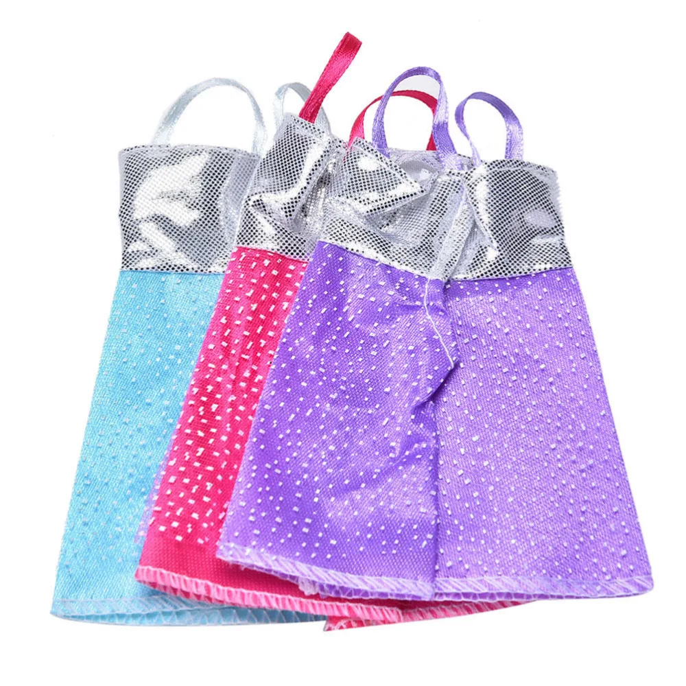 Аксессуары для кукол случайного цвета платье куклы в горошек симпатичные