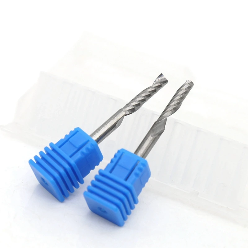 HANGXIN4mm * 22mm CED Одиночная флейта бит Карбид гравировальные резаки инструменты для