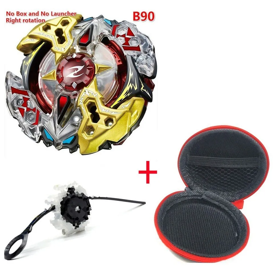 B90 Волчок Beyblade BURST B-133 B131 с пусковым устройством Bayblade Bey blade металл пластик Fusion 4D Подарочные игрушки для детей - Цвет: B90
