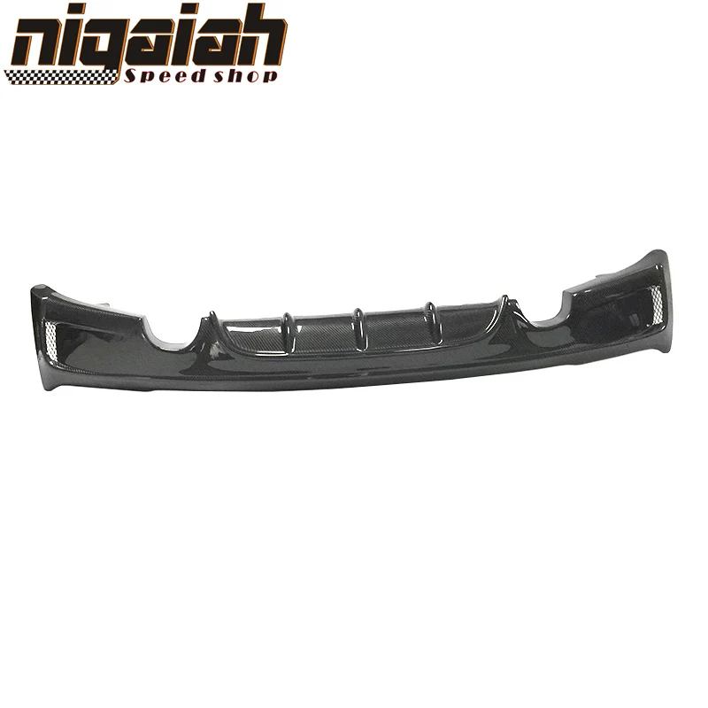 F22 Carbon Fiber Car Rear Bumper Lip Spoiler Diffuser for BMW M Sport Coupe Convertible 14-17 Black FRP 220i 230i 235i | Автомобили и
