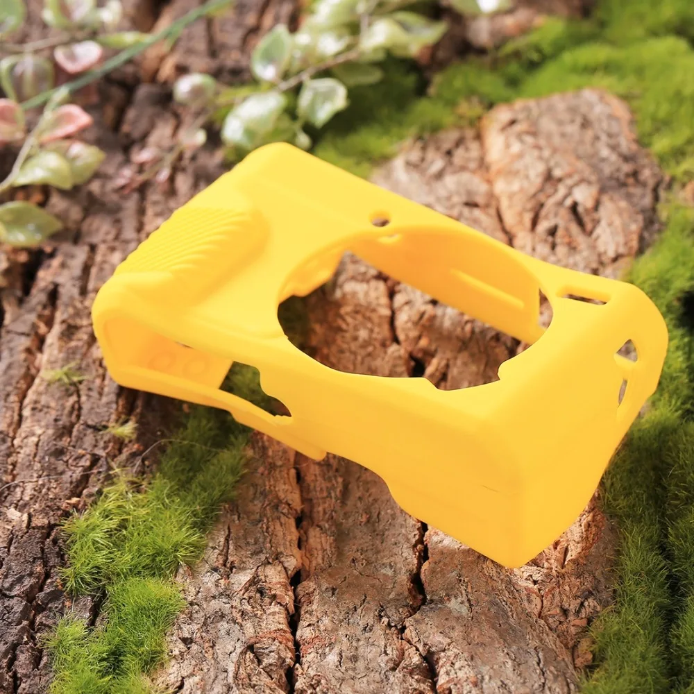 PULUZ Cover Case for Canon EOS G7 X Mark II Soft Silicone Rubber Camera Protective Body Skin Yellow Bag | Электроника