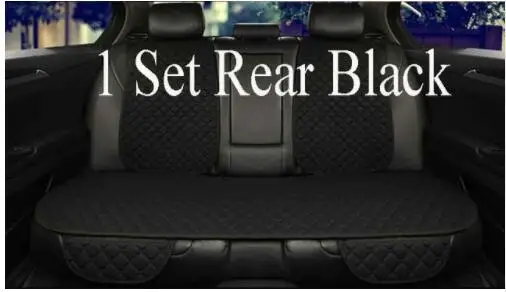 1 set rear Подушки для автомобильных сидений, защита для автомобильных сидений, подушка для автомобильных сидений, коврик для авто, передний автомобильный Стайлинг, аксессуары для интерьера, чехлы для сидений - Название цвета: 1 set rear