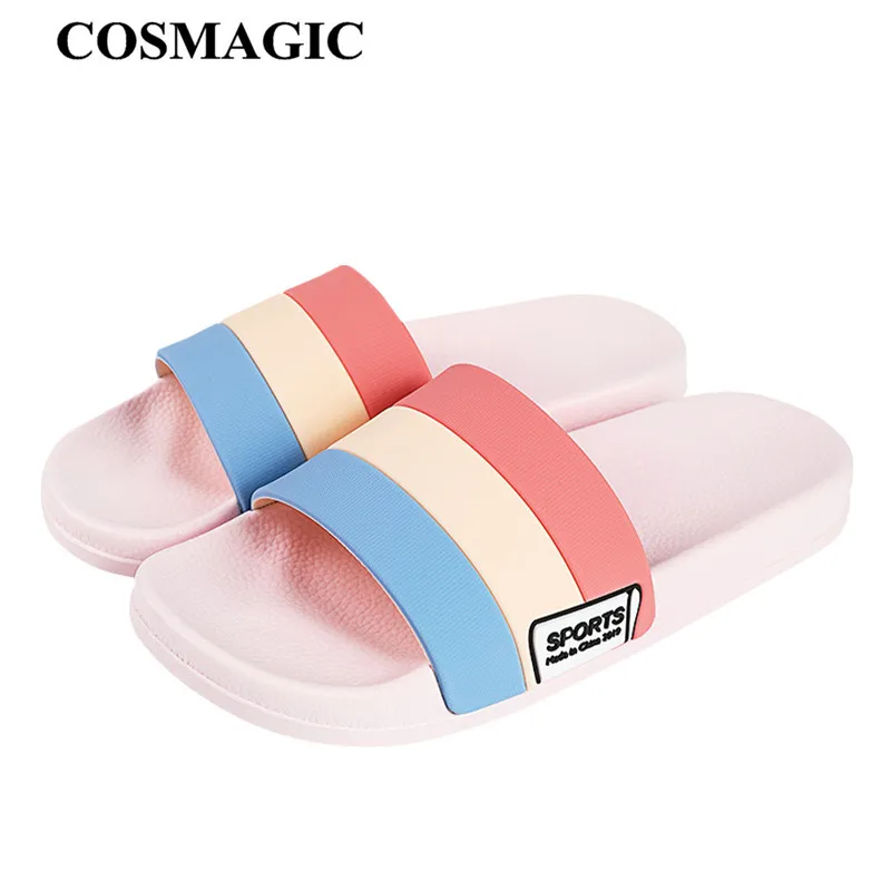 COSMAGIC/2019 г. Женские домашние тапочки для душа противоскользящие Тапочки ванной