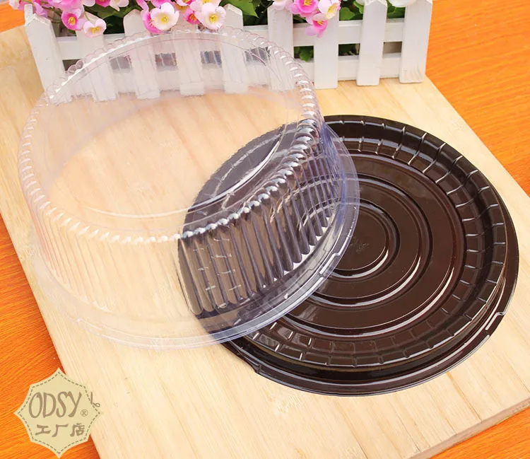 Оптовая продажа 100 шт Большой Круглая Коробка для выпечки/8 дюймов коробка