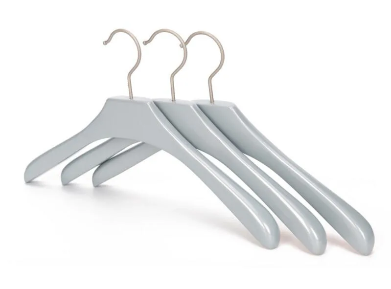Hangerlink креативная роскошная деревянная вешалка для одежды светло-голубого цвета