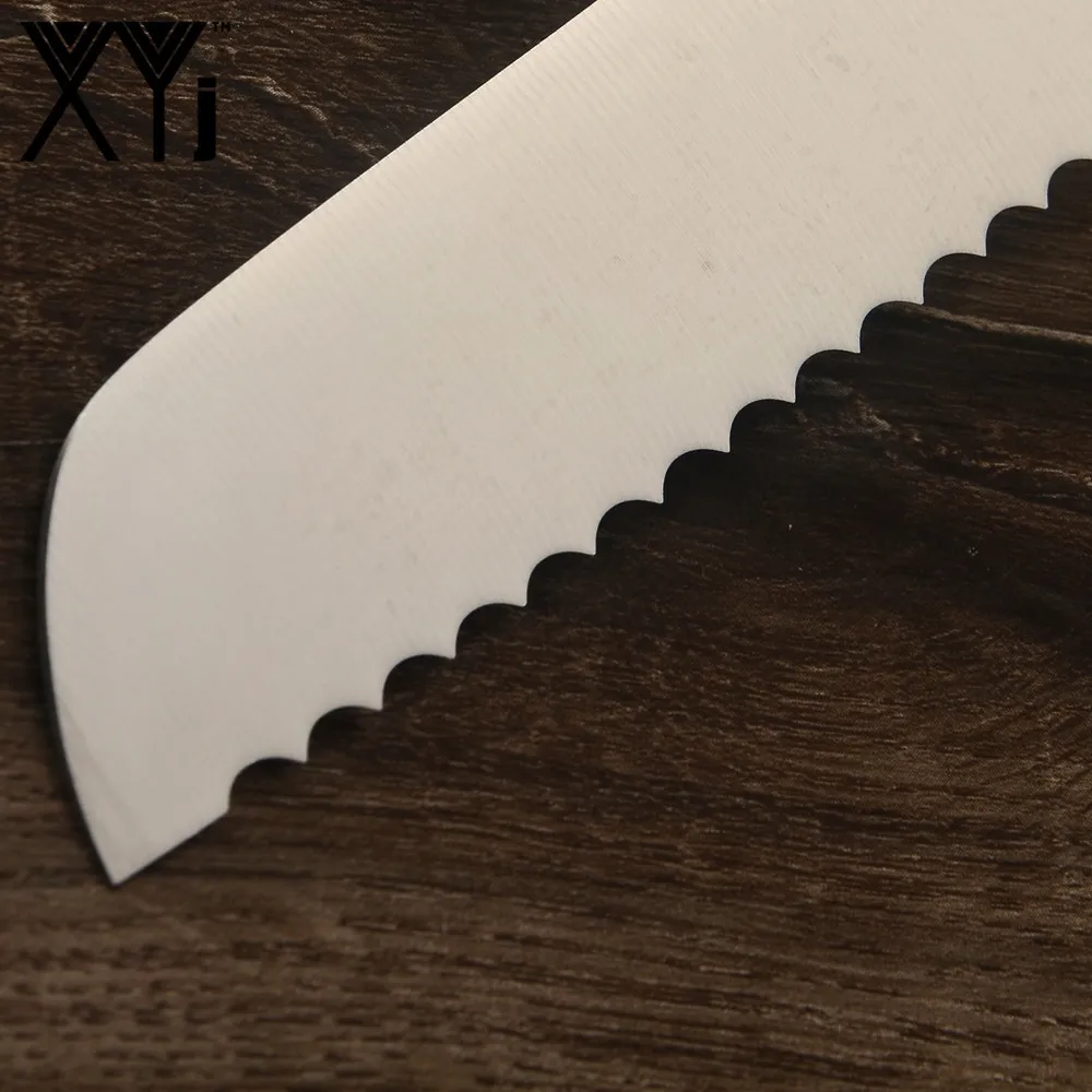 XYj 8 дюймов нож для хлеба из нержавеющей стали кухонный сыра режущий инструмент