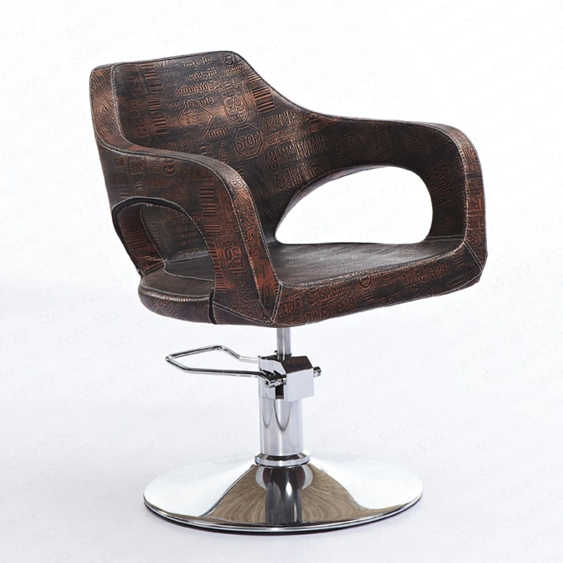 

Hair Salon Dedicated Hairdressing Salon Chair Fashion Haircut Chair Beauty Stool Hydraulic Rotary Barbershop Chair Dotomy