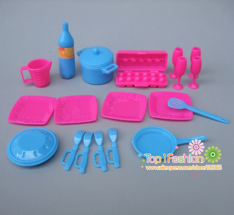 Новые аксессуары для кухни кукол Барби/для Monster игрушки девочек детские игрового