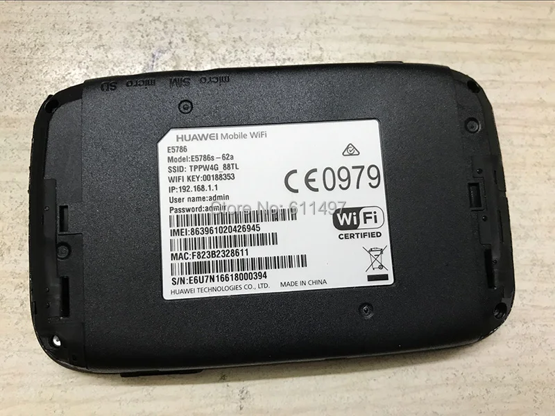 Разблокированный HUAWEI E5786 маршрутизатор huawei E5786s 62a 4G LTE Расширенный 300 Мбит/с