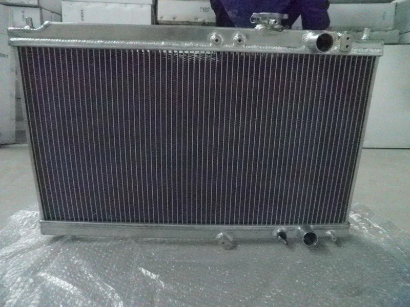 Высокопроизводительный алюминиевый радиатор + 2 вентилятора для Honda 1994-2001 Acura Integra