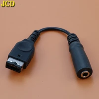 jcd 1pcs 3 5mm headphone jack earphone adapter cord cable for gameboy advance gba sp