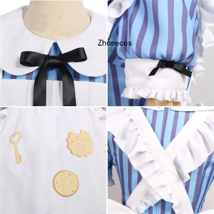 Zhomecos Amine BanG Dream Hanazono Tae костюм для косплея платье горничной полный комплект женщин