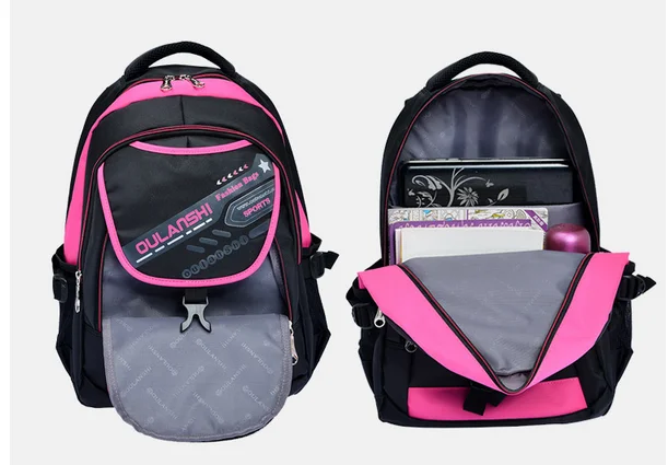 

FAIRY SERAPHIM teenagers casual backpack boys and girls high school bag children polyester backpacks fashion rucksack for school