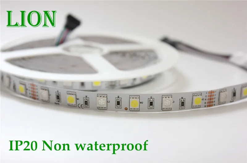 Водонепроницаемая IP20/65/67 5050 RGBW WW Светодиодная лента 5 м 300 LED SMD 40 клавиш ИК пульт