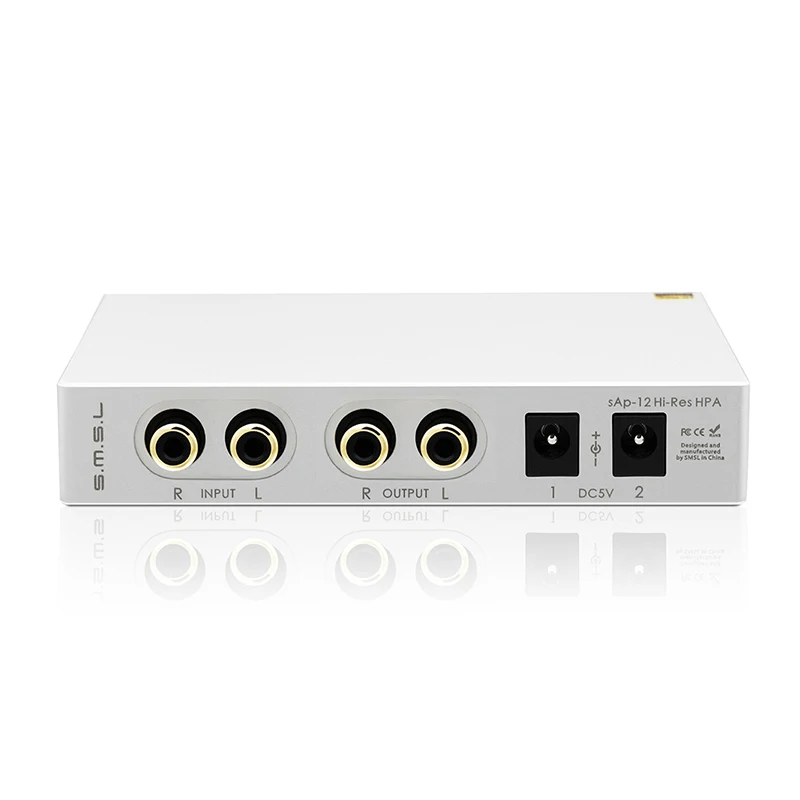 SMSL SAP-12 класс A/B усилитель наушников RCA вход/выход 6 35 мм Высокое качество дизайн с