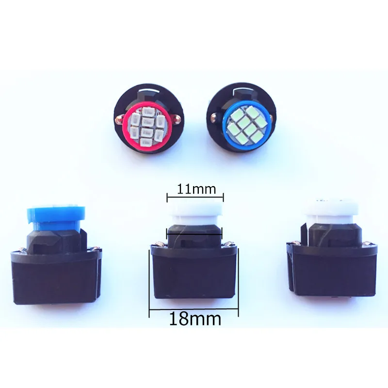 10 шт. светодиодсветильник лампа T10 W5W 8SMD 194|Сигнальная лампа| |