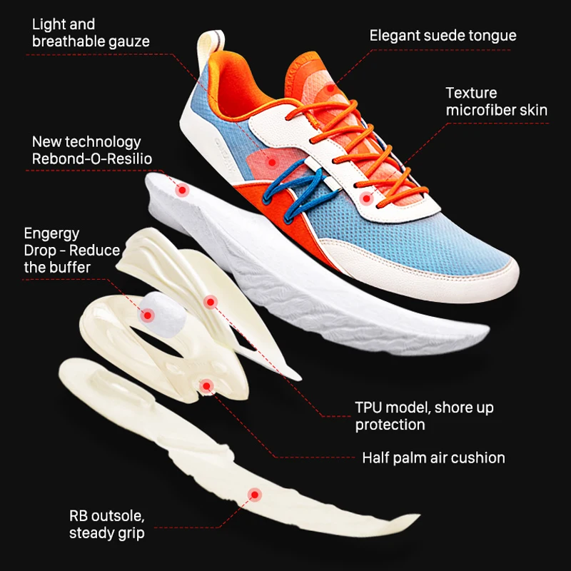 Мужские кроссовки ONEMIX летние для бега на мягкой подошве | Спорт и развлечения