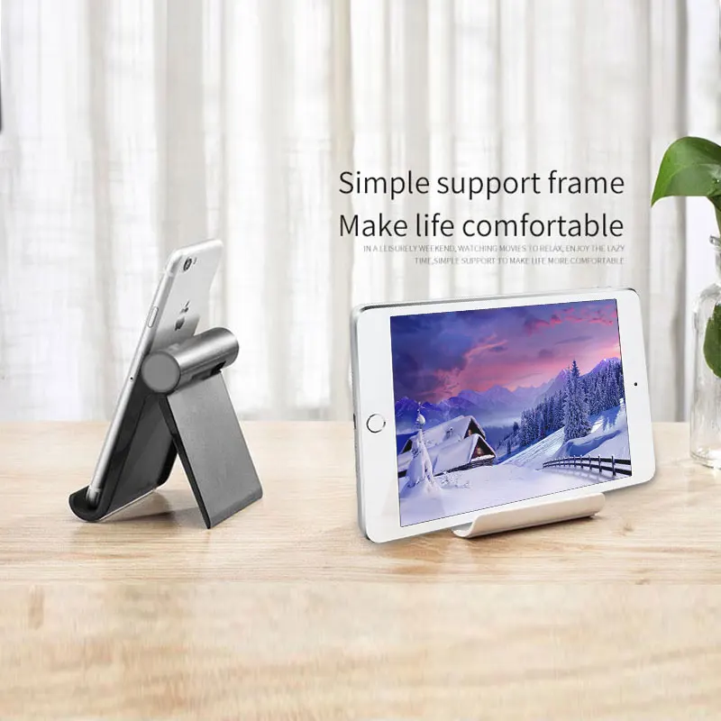 Универсальная регулируемая подставка для планшета для Apple ipad 2 Air 1 Pro 9,7 для Iphone x 8 7 6s samsung Xiaomi huawei Настольный держатель для планшета