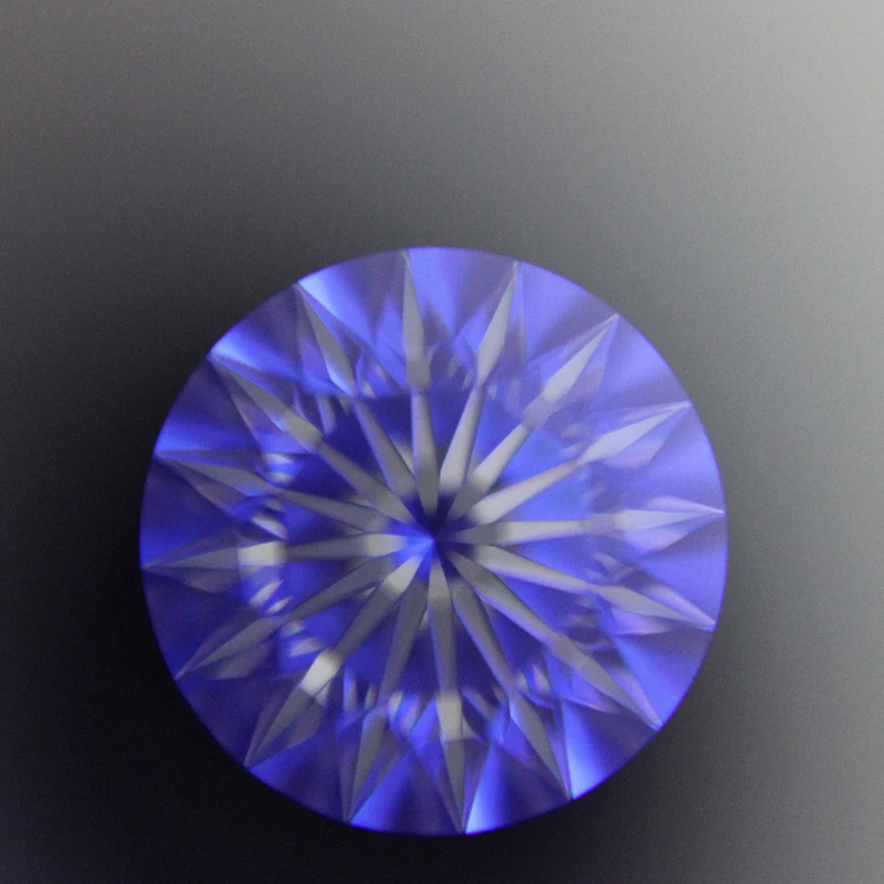 Муассанит для ювелирных изделий с огранкой из чистого белого цвета 11 мм 5 карат 16