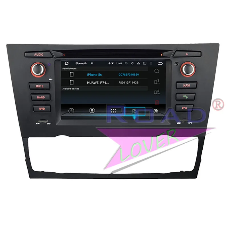 Roadlover Android 9 0 Автомобильный мультимедийный DVD плеер для BMW E90 E91 E92 E93 Авто 2005 Стерео