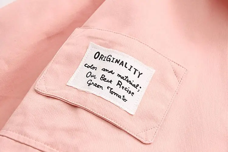 2017 весенне осенняя куртка Женские однотонные с длинным рукавом героями