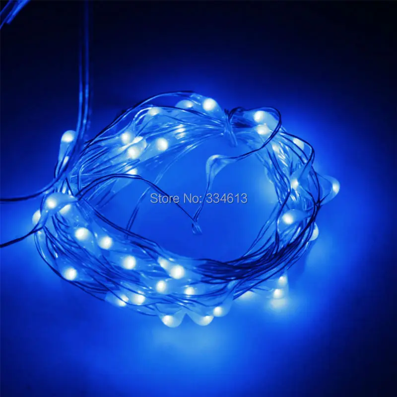 3M 10FT 60leds String водонепроницаемый 3AA на батарейках 8 функций светодиодная гирлянда