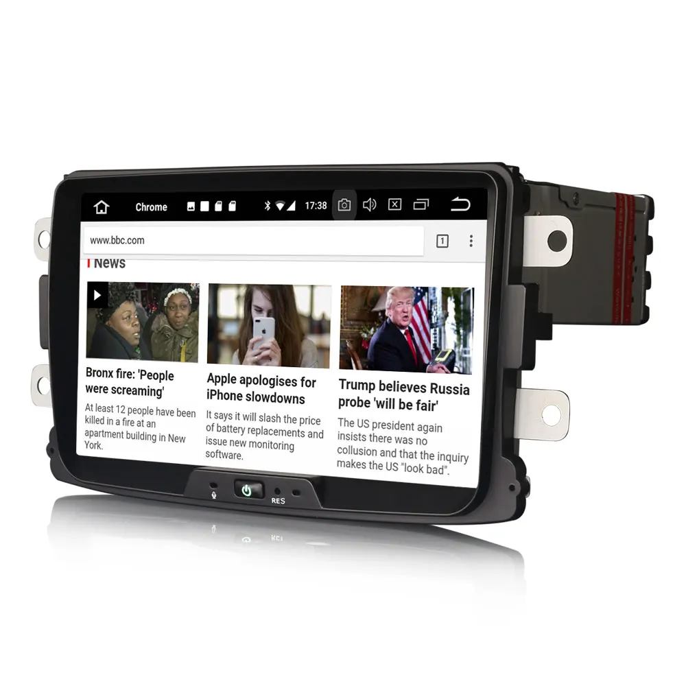 Erisin 4829 8 &quotAndroid 9 0 автомобильный мультимедийный плеер навигация GPS радиоприемник
