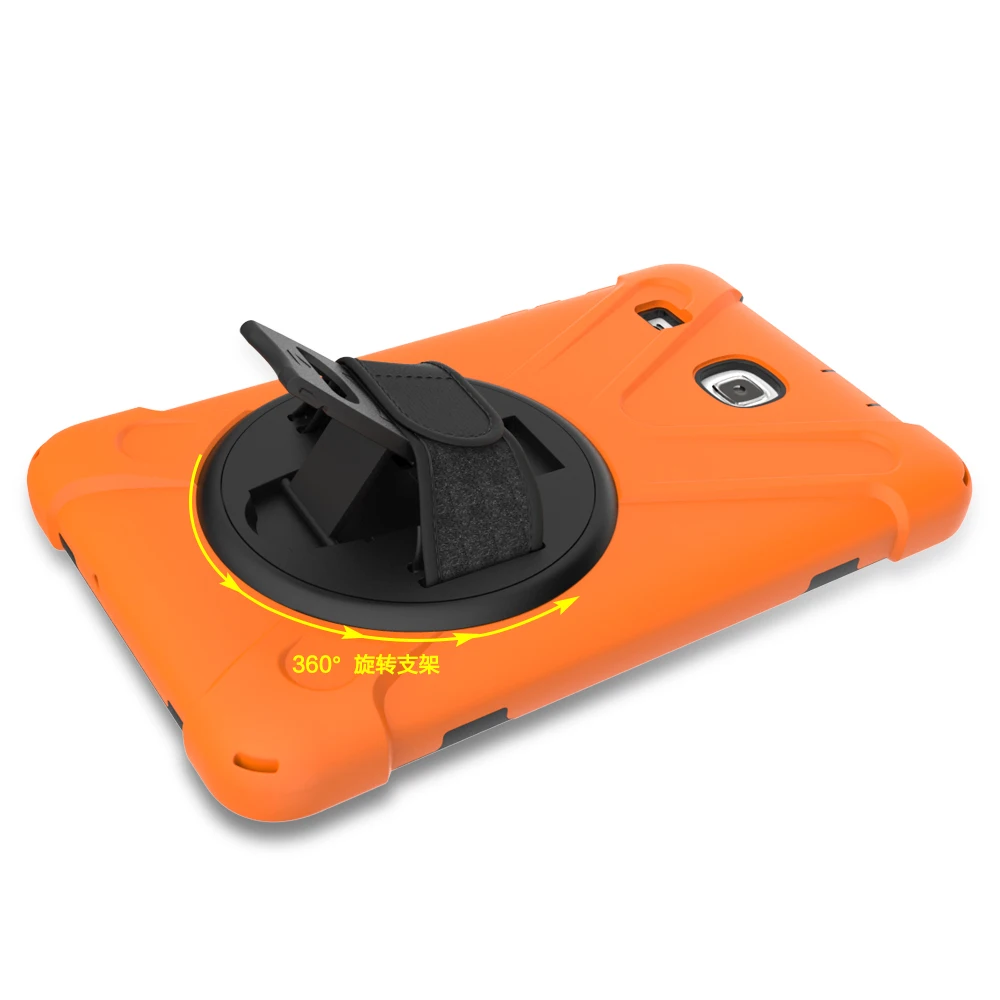 Силиконовый чехол-подставка 3 в 1 для планшета Samsung Galaxy Tab E 8 0 дюйма чехол с защитой