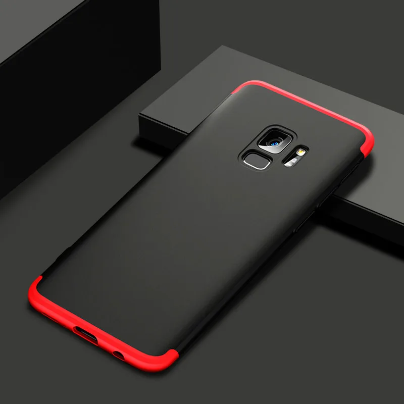 Для samsung Galaxy S8 S9 S6 S7 J6 J7 Премьер случае полная защита 360 антидетонационных ультра