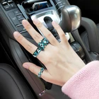 Набор геометрических колец Миюки из бисера, новые модные популярные аксессуары, плетеные украшения для женщин и мужчин, подарки для вечерние в богемном стиле, Прямая поставка