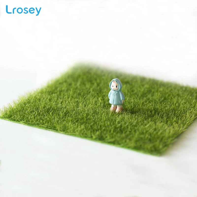 

Micro landscape creative simulation moss decoration lawn moss PVC garden decoration accessories Figurines Miniatures