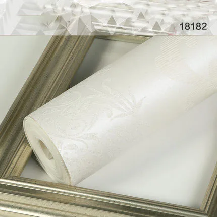 3d фиолетовые Дамасские обои в рулонах 3D Papel Parede 3d обои рулон для дивана Backgroud гостиная 3d обои - Цвет: 18182 White