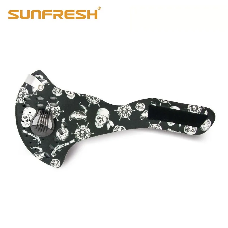 005E028 dust mask custom neoprene n99 pm2.5 bike cycling mouth face mask fine air filter anti odor smog fashion pollen anime cotton mask - Цвет: 005E028