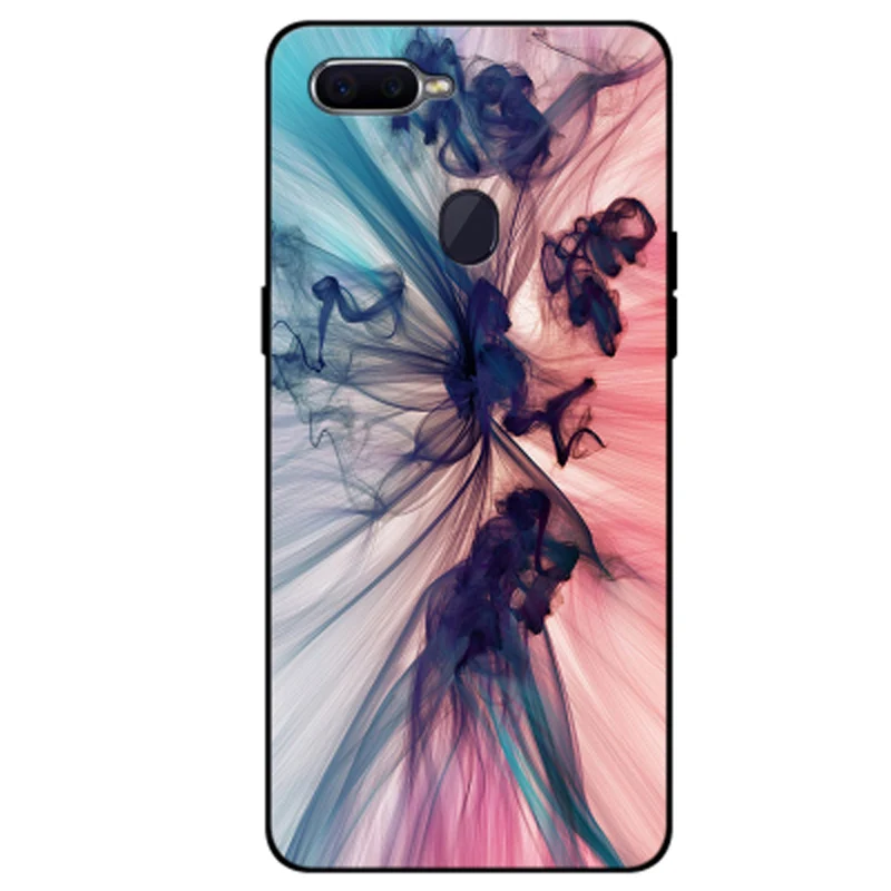 Чехол для телефона Oppo A7X чехол с мультяшным рисунком прозрачный мягкий
