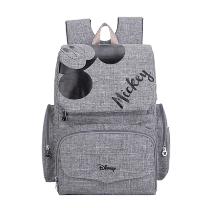 Детские Сумки disney для мамы Anne Bebek Cantalari детские подгузники Torba Do Wozka Sac A lenger Mochila Bolso Wet Mummy - Цвет: gray