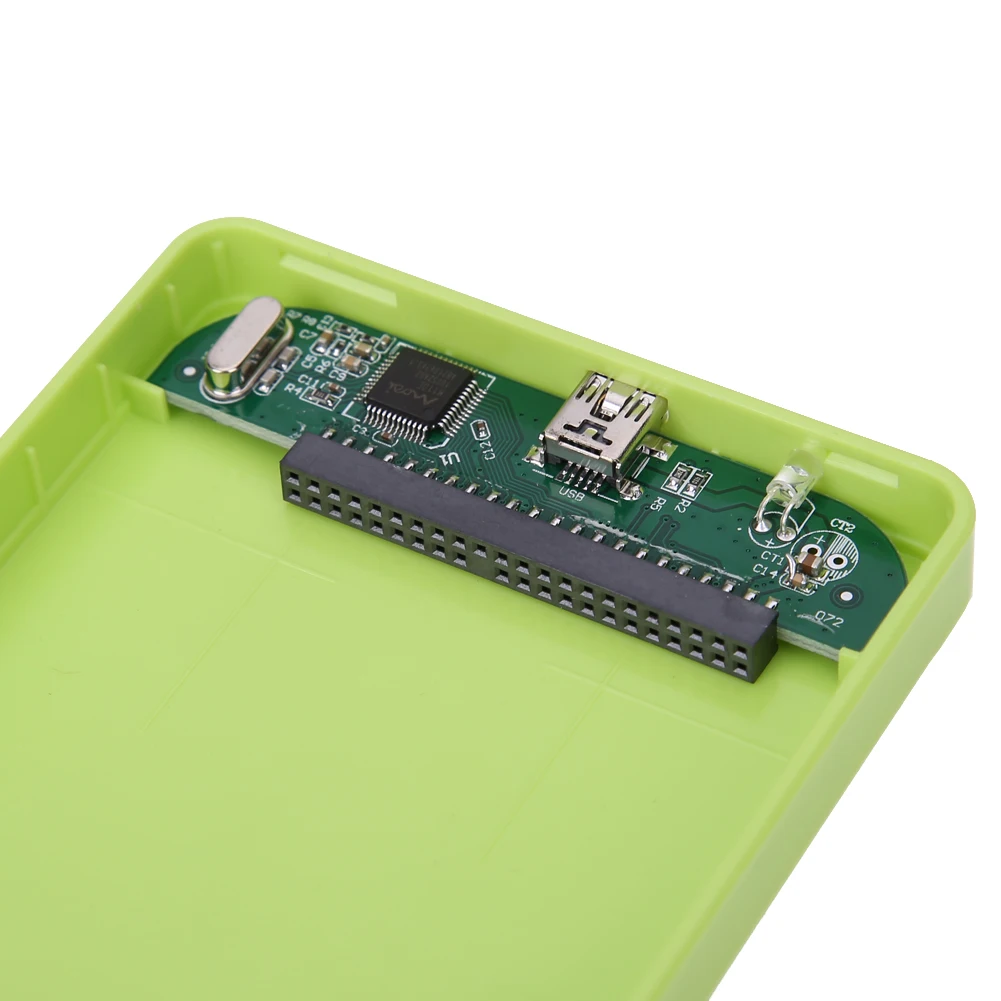 USB 2,0 2,5 дюймов IDE HD жесткий диск HDD Внешний чехол Корпус коробка до 500 Гб для Mac OS ноутбук ПК Прямая поставка