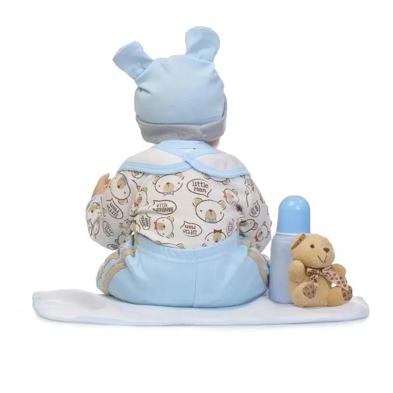 Кукла реборн силиконовая NPK 22 дюйма с пустышкой | Игрушки и хобби