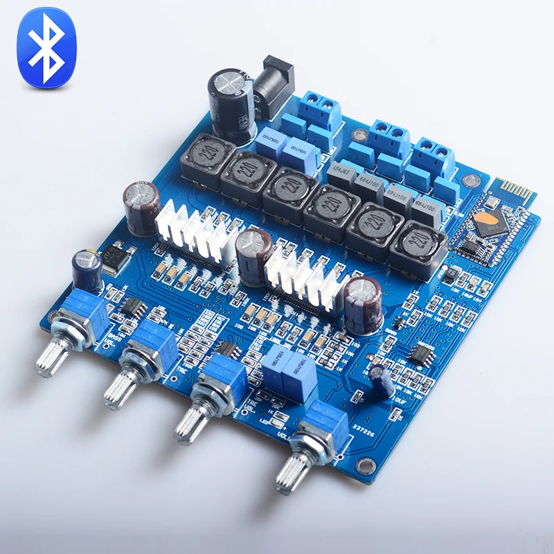 K.GuSS TPA3116 2 1 Bluetooth CSR 4 0 класс D аудио усилитель мощности плата 50WX2 + 100 Вт бесплатная